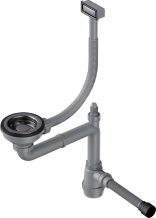 Арматура для одночашевых моек с декоративной решеткой WK-1-GM Арматура для одночашевых моек с декоративной решеткой WK-1-GM