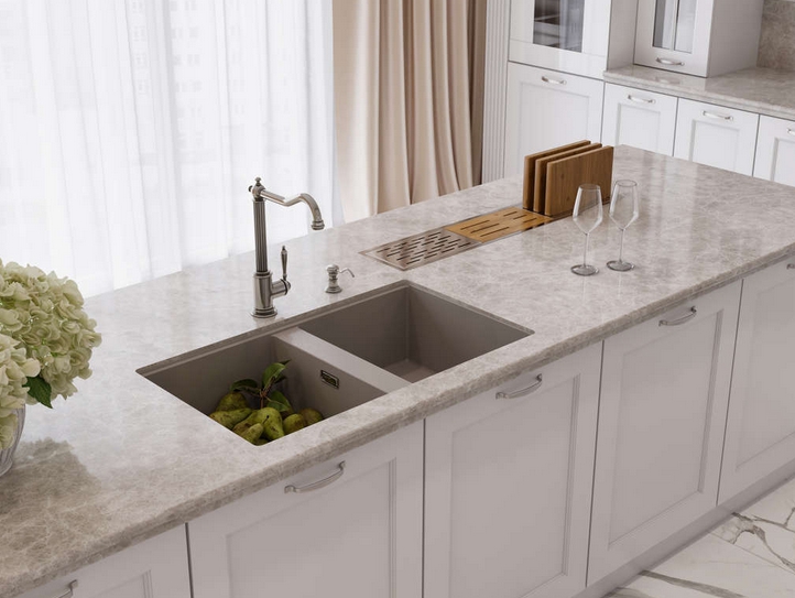 Мойка Omoikiri Kitagawa 83-2-U GR фото 2