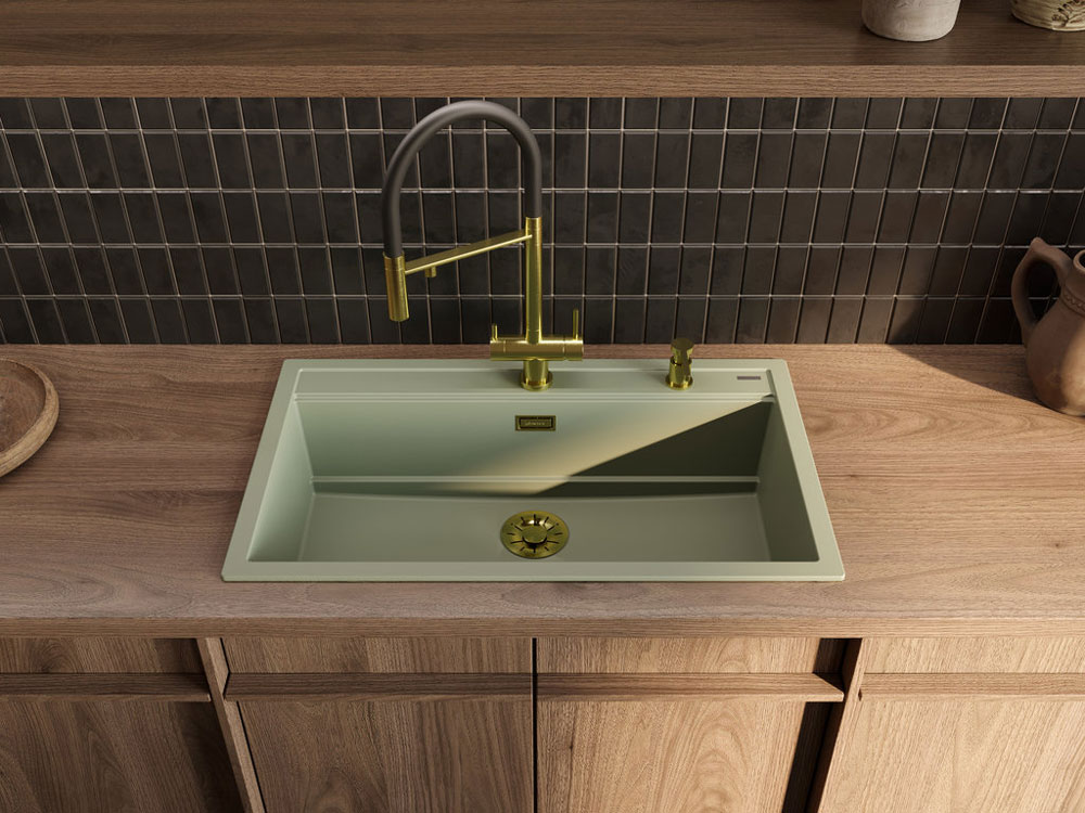 Мойка Omoikiri Kitagawa 86-LB WG фото 4