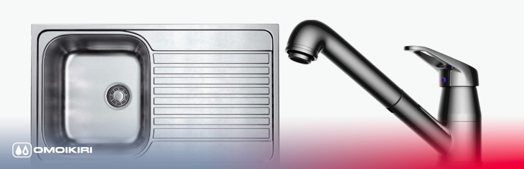 Рейтинг лучших недорогих комплектов мойка и смеситель Omoikiri в 2026 году