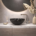 Раковина для ванны Омойкири Hitomi-WH Marble фото 5 Раковина для ванны Omoikiri Hitomi-WH Marble фото 5