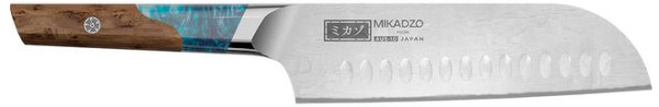 Нож сантоку Mikadzo Damascus Kuon 4992036