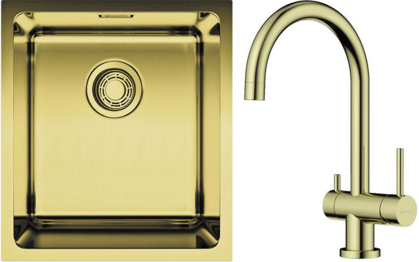 Комплект Omoikiri Tadzava 39-U LG, Yamada-LG