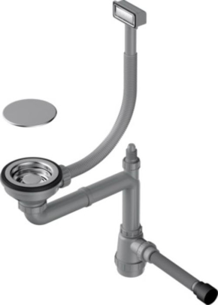 Арматура для одночашевых моек с прямоугольным переливом WK-1C IN