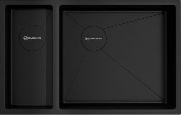 Мойка Omoikiri TAKI 69-2-U/IF SIDE GB-R
