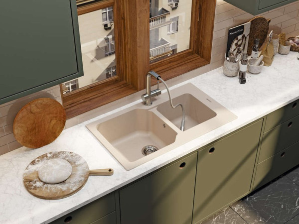 Мойка Omoikiri MARU 86-2 DC