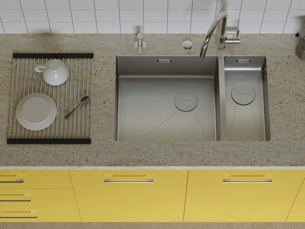 Мойка Omoikiri TAKI 69-2-U/IF SIDE LG-R