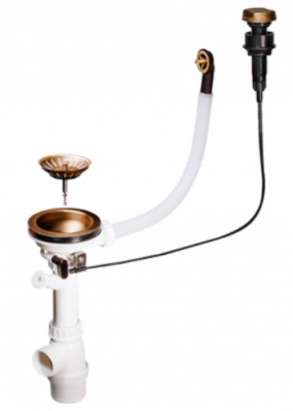 Арматура с клапаном-автоматом Omoikiri A-02-AB-1