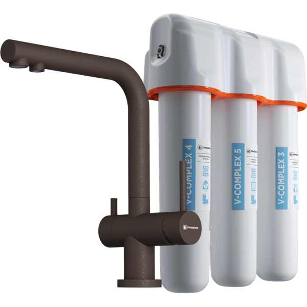 Комплект Omoikiri NAGANO-P + PURE DROP LITE ES