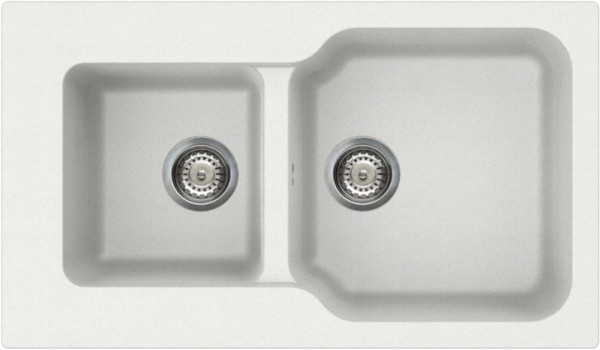 Мойка Omoikiri MARU 86-2 WH