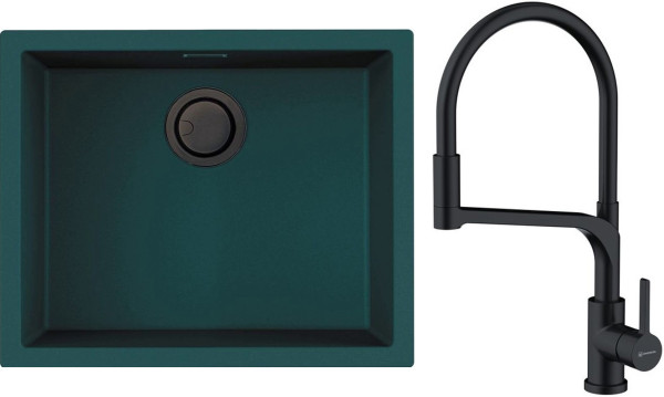 Комплект Омойкири Yamakawa 55-U/I DO, SINTO 2 PLUS GB-BL Комплект Omoikiri Yamakawa 55-U/I DO, SINTO 2 PLUS GB-BL