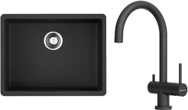 Комплект Omoikiri Kata 54-U-BL, Yamada BL-P