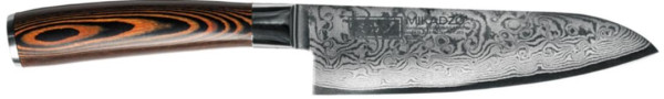 Нож сантоку Mikadzo Damascus Suminagashi