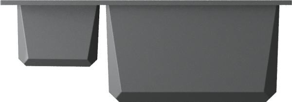 Мойка Omoikiri SAKAIME 60-2-PL