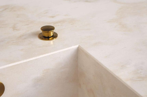 Арматура с клапаном-автоматом для одночашевых моек с круглым переливом WK-1CL-R-A-AB022