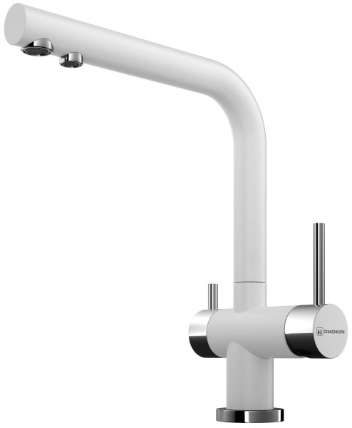 Комплект Omoikiri NAGANO-WH + PURE DROP LITE