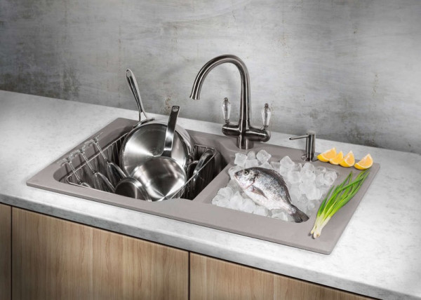 Мойка Omoikiri MARU 86-2 WH