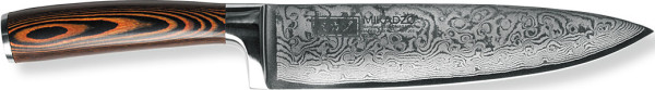 Нож «Шеф» Mikadzo Damascus DK-01-61-CH-203