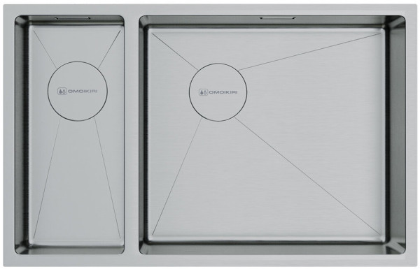 Мойка Omoikiri TAKI 69-2-U/IF SIDE IN-R