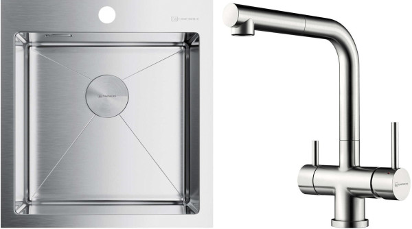 Комплект Омойкири AKISAME 46-IN, TAKAMATSU-S BN Комплект Omoikiri AKISAME 46-IN, TAKAMATSU-S BN