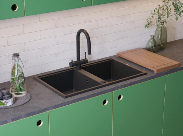 Мойка Omoikiri TEDORI 86-2 BL