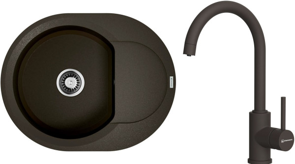 Комплект Omoikiri SAKAIME 60E DC, Shinagawa 2 PLUS DC