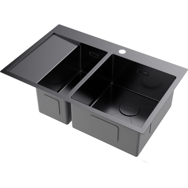 Мойка Omoikiri AKISAME 78-2 GM R new крыло слева