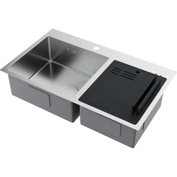 Мойка Omoikiri AKISAME 86-2 SIDE IN