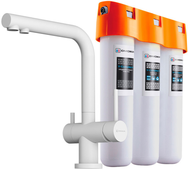 Комплект Omoikiri NAGANO WH-P + PURE DROP LITE