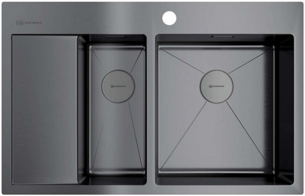 Мойка Omoikiri AKISAME 78-2 GM R new крыло слева