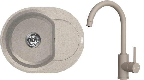 Комплект Omoikiri SAKAIME 60E SA, Shinagawa 2 PLUS SA