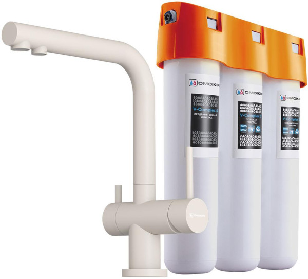 Комплект Omoikiri NAGANO PA-P + PURE DROP LITE