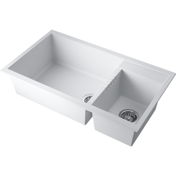 Мойка Omoikiri TEDORI 86-2-LB-WH