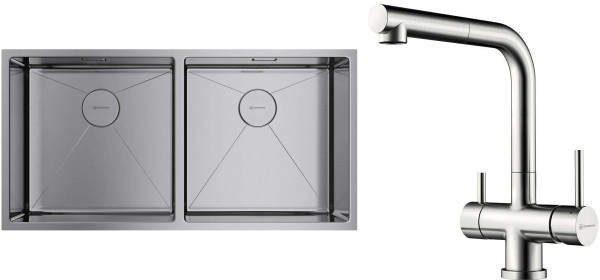 Комплект Омойкири TAKI 86-2-U/IF IN, TAKAMATSU-S BN Комплект Omoikiri TAKI 86-2-U/IF IN, TAKAMATSU-S BN