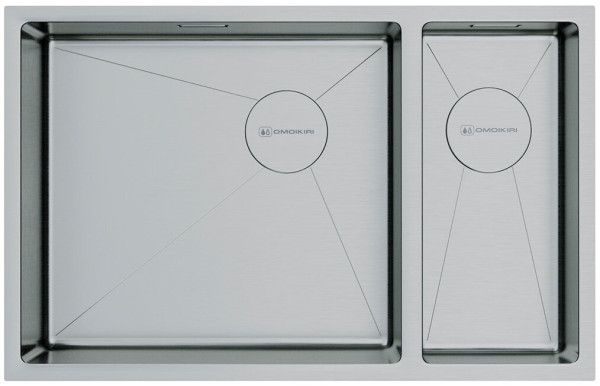 Комплект Омойкири TAKI 69-2-U/IF SIDE IN-L, TAKAMATSU-S BN Комплект Omoikiri TAKI 69-2-U/IF SIDE IN-L, TAKAMATSU-S BN