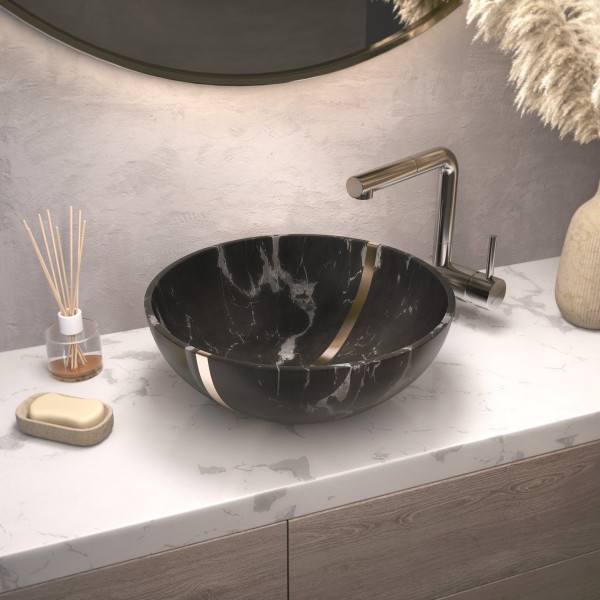 Раковина для ванны Omoikiri Hitomi-BL Marble